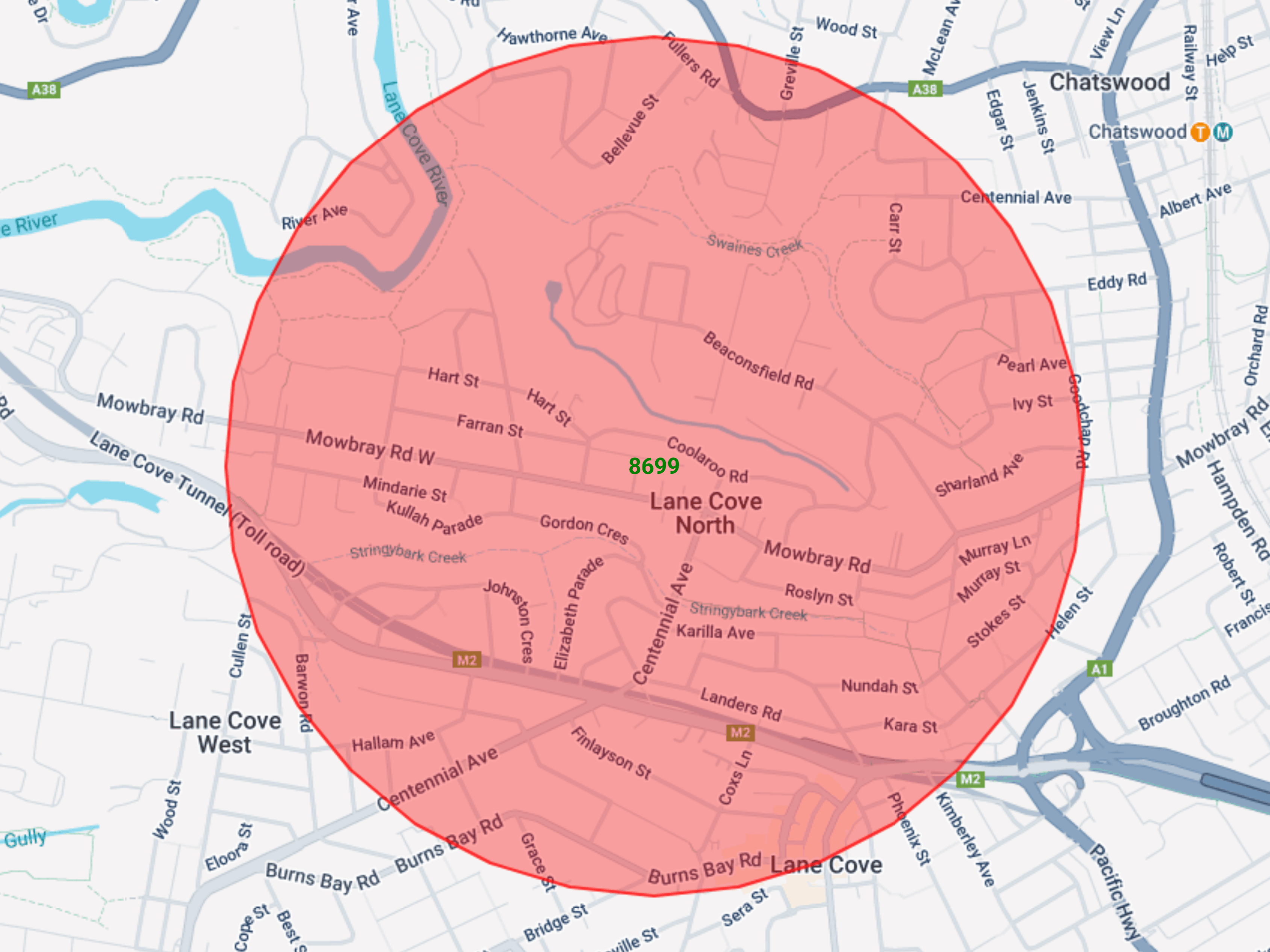 Image of a custom area