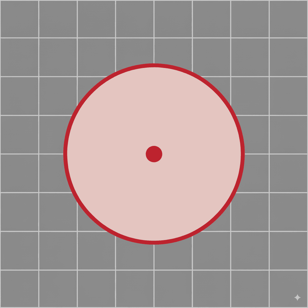 How to use the radius tool