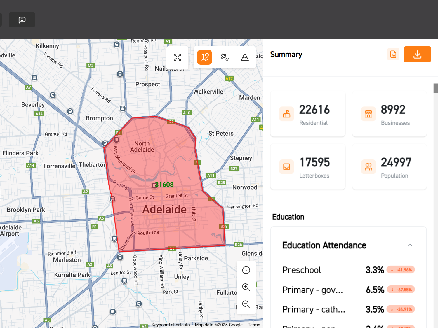 Image of Adelaide LGA