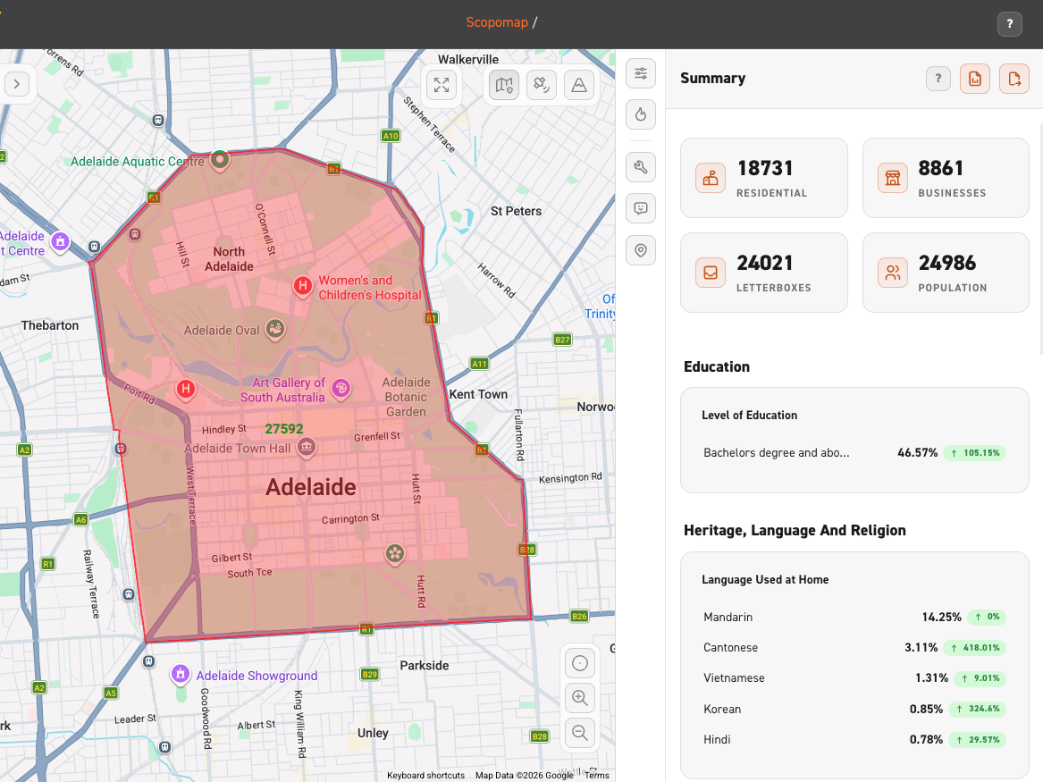 Image of Adelaide LGA