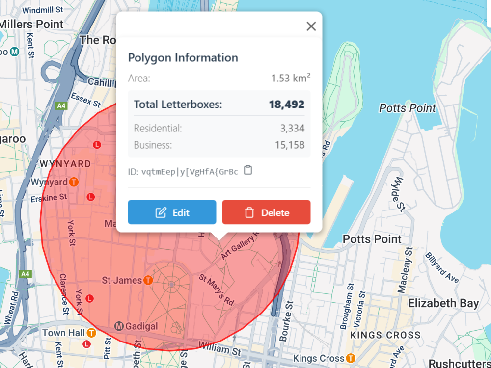 Image of edit options