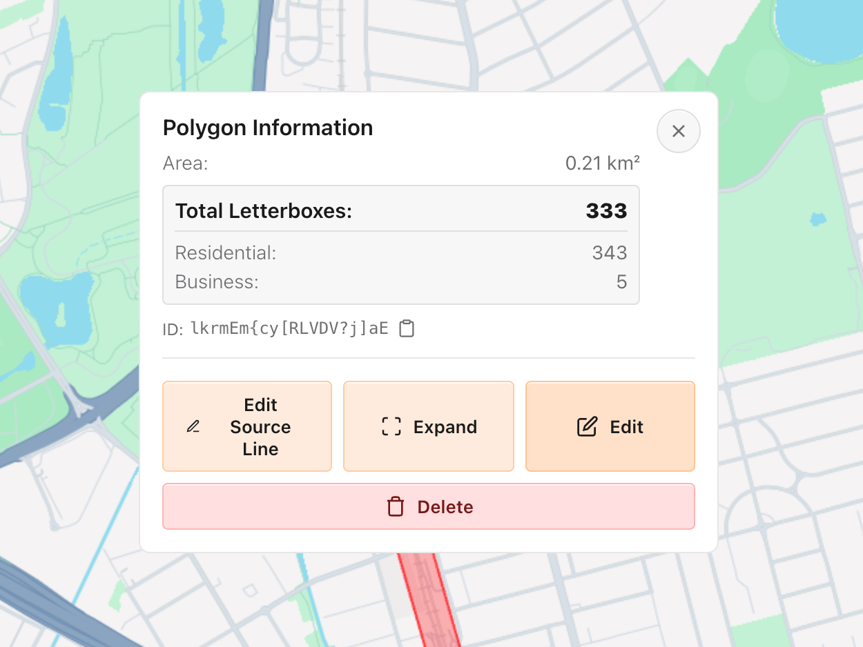 Image of edit options