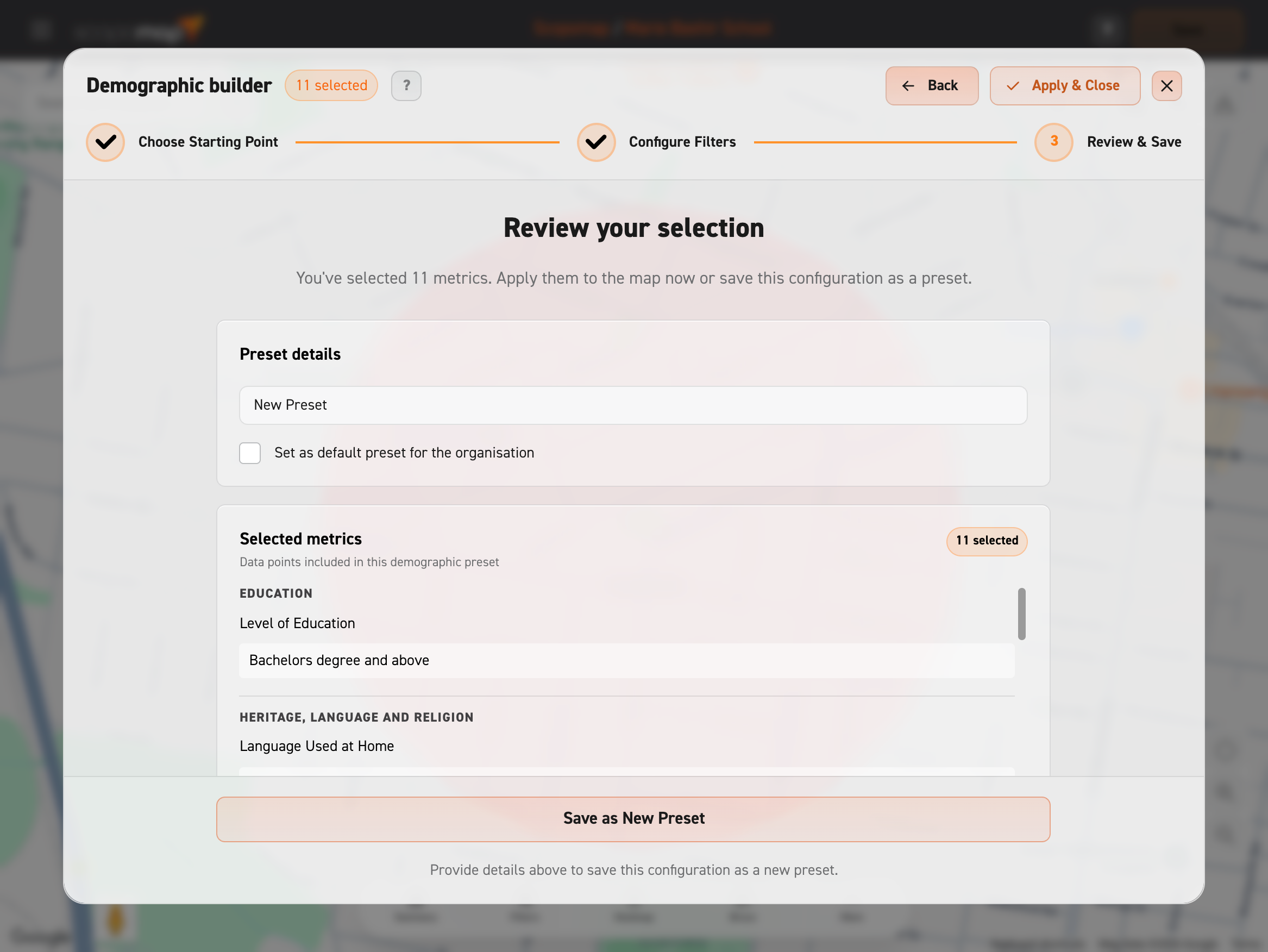 Image of last page of filters